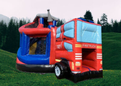 Hüpfburg "Feuerwehr" mieten – für Kinderfeste und Feuerwehrpartys