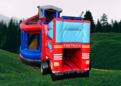 Hüpfburg "Feuerwehr" mieten – für Kinderfeste und Feuerwehrpartys